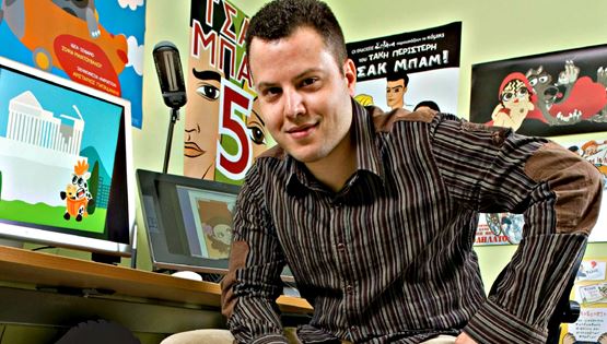 O πρώτος κομίστας της ελληνικής TV