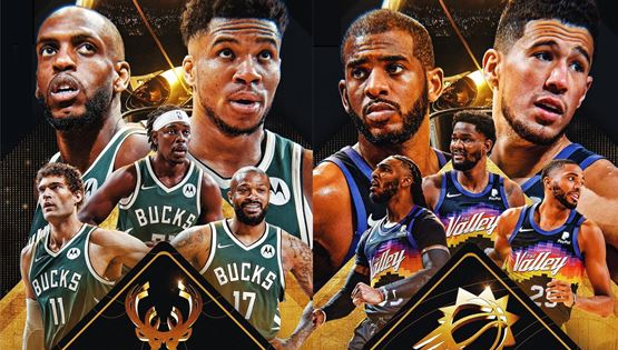 Bucks ή Suns; Ποιος θα κερδίσει τους τελικούς του ΝΒΑ