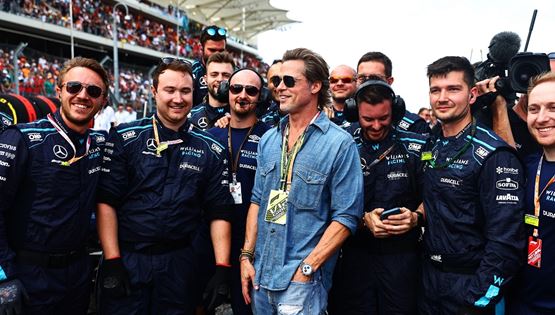 Brad Pitt, τώρα και οδηγός της Formula 1