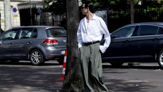 50s στυλ με παντελόνια σε ίσια και φαρδιά γραμμή