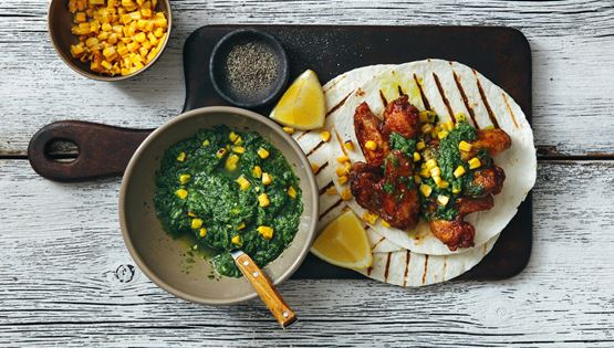 Κοτόπουλο μπάρμπεκιου στο τηγάνι για νοστιμότερο καλοκαίρι