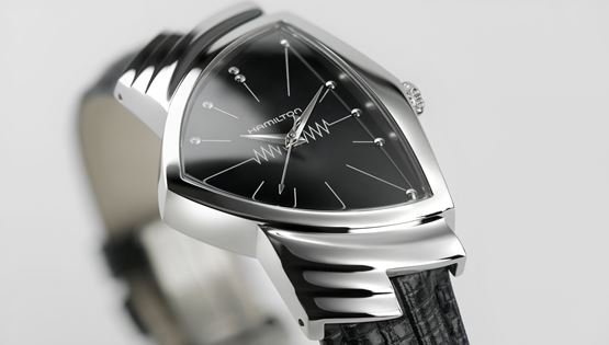 Φουτουριστικό design και κομψό στυλ με το ρολόι Hamilton Ventura