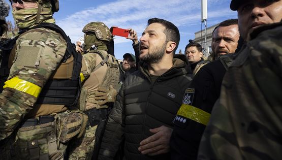 O Volodymyr Zelensky πρόσωπο της χρονιάς για το περιοδικό TIME