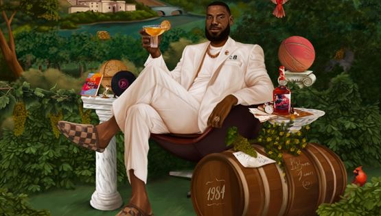 Συνεργασία του θρύλου του μπάσκετ Lebron James με το κονιάκ Hennesy V.S
