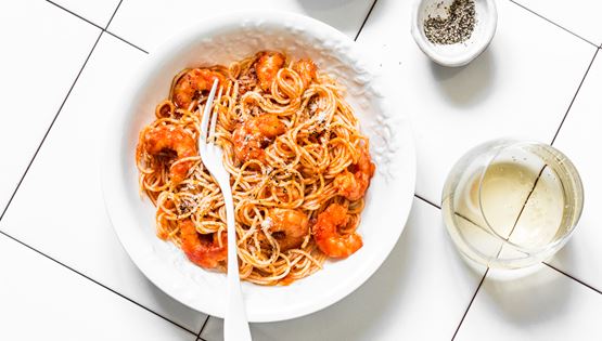 Η απόλυτη γαριδομακαρονάδα