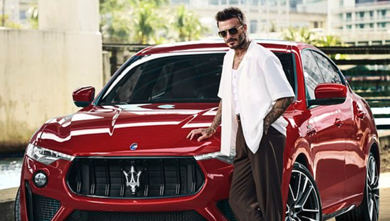 Ο David Beckham είναι το νέο πρόσωπο της Maserati