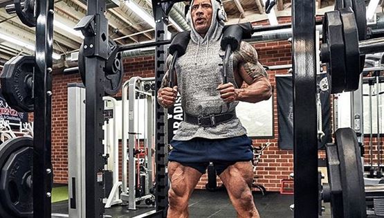 Προπονήσεις για πόδια από τον Dwayne &quot;Rock&quot; Johnson