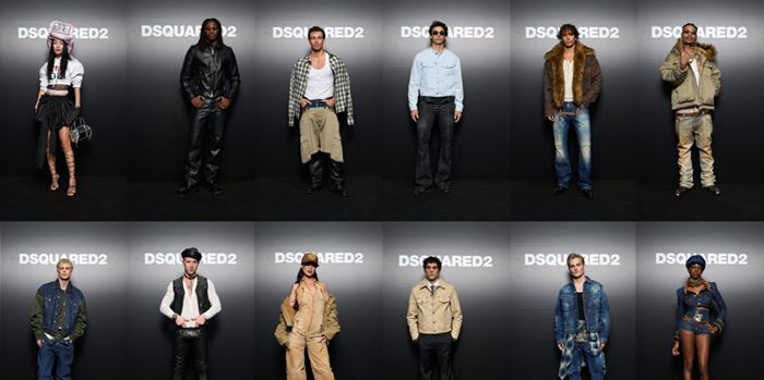 Μια ματιά στη νέα κολεξιόν της Dsquared2 για το φθινόπωρο 2026