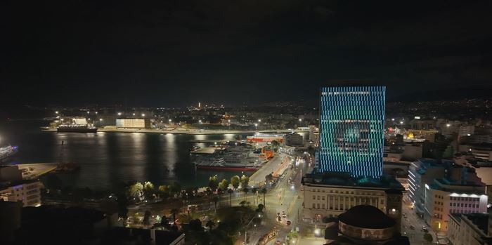 Ο Πύργος του Πειραιά στα χρώματα της Allwyn