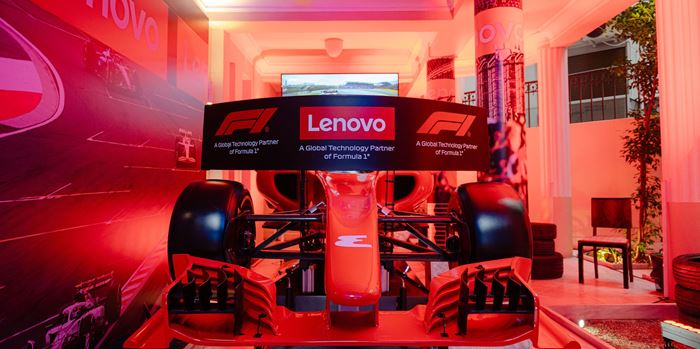 Η Lenovo έφερε την εμπειρία της Formula 1 στο Esquire Townhouse Athens