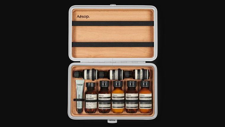 Η Rimowa και η Aesop δημιούργησαν το τέλειο travel kit