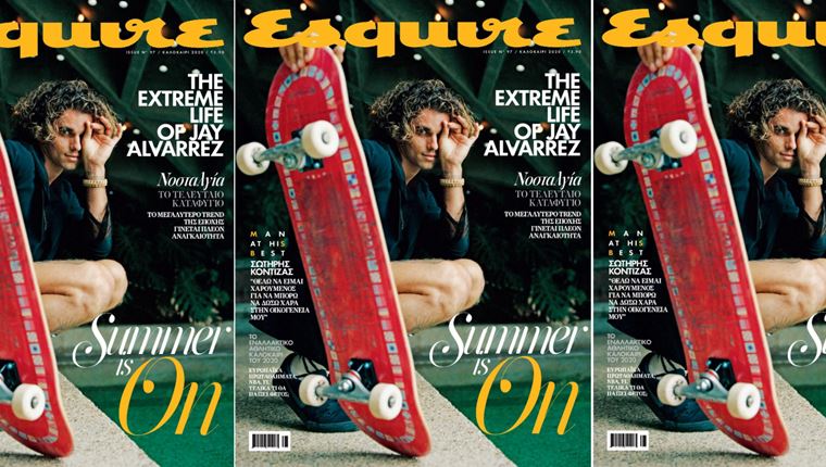 Ο &quot;βασιλιάς&quot; του Instagram Jay Alvarrez στο νέο Esquire με ΤΑ ΝΕΑ