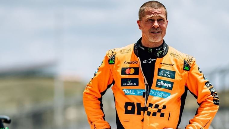 F1: Δείτε τον Brad Pitt να οδηγεί μια McLaren (video)