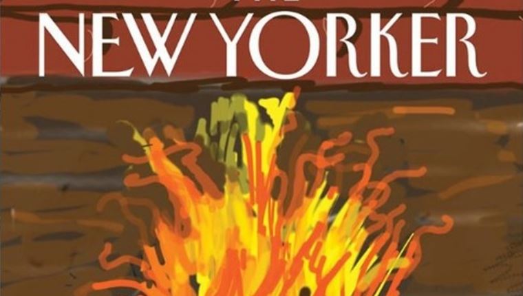 To εξώφυλλο του New Yorker δια χειρός David Hockney προκαλεί αντιδράσεις