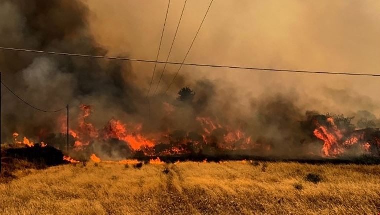 Ένα ζευγάρι τουριστών από τη Σουηδία μιλά για τις πυρκαγιές στη Ρόδο