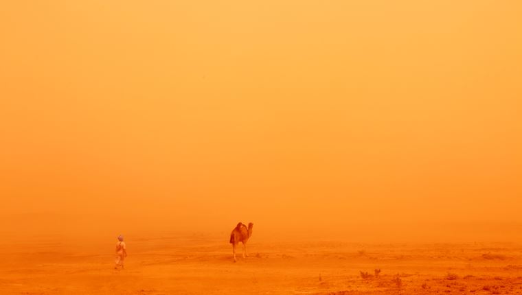 Ένας αεροχείμαρρος από Αλγερία και Λιβύη προκάλεσε τον καύσωνα