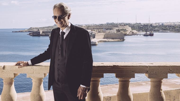 O Andrea Bocelli έρχεται στην Αθήνα