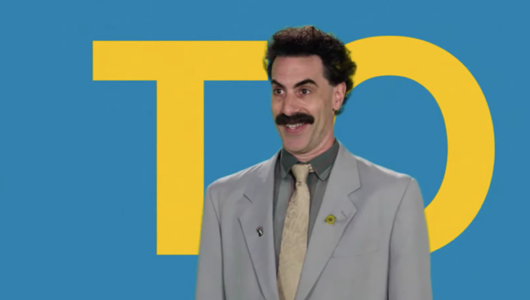 Το πρώτο teaser trailer του Borat 2