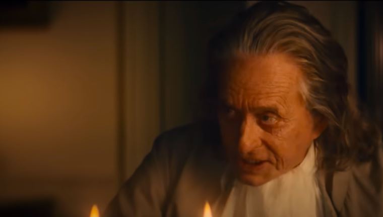 Στο Franklin, ο Michael Douglas είναι ο Βενιαμίν Φραγκλίνος