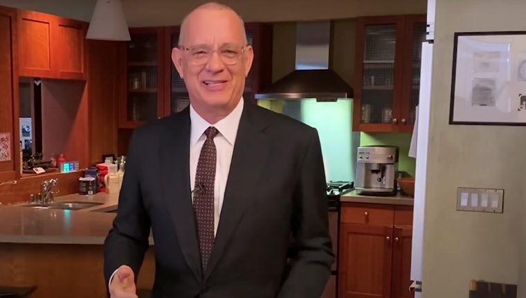 H πρώτη τηλεοπτική εμφάνιση του Tom Hanks μετά τον κορονοϊό