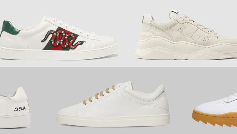 Με λευκά sneakers όλο τον χρόνο