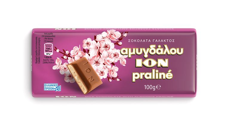 H νέα ΙΟΝ Αμυγδάλου Praliné είναι η σοκολάτα που θα τρώμε όλο το χειμώνα