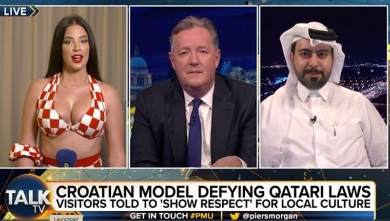 Η Ivana Knoll &#39;ξαναχτυπά&#39; σε ένα πρωτότυπο &#39;debate&#39; με επιχειρηματία από το Κατάρ