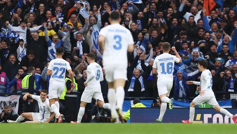 Τρομερή η Ελλάδα σάρωσε με 0-3 την Σκωτία-δείτε τα γκολ