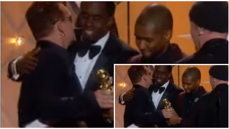 Το viral βίντεο με τον Bono να ρίχνει &#39;άκυρο&#39; στον Diddy (video)