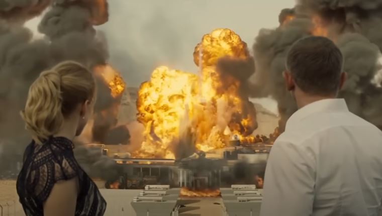 Η μεγαλύτερη έκρηξη στην ιστορία του σινεμά (video)