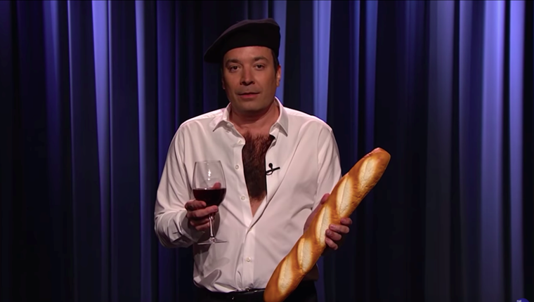Όταν ο Jimmy Fallon την είδε Emmanuel Macron