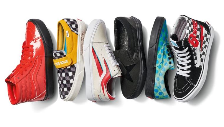 Πρώτη ματιά στη συλλεκτική συλλογή της Vans για τον David Bowie