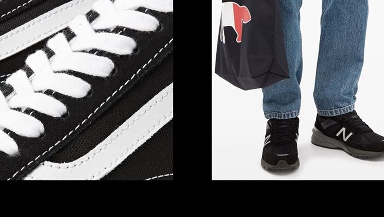 Κλασικά και αγαπημένα μαύρα sneakers