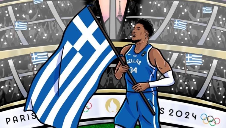 Η τιμητική ανάρτηση της Fiba για τον σημαιοφόρο Γιάννη Αντετοκούνμπο