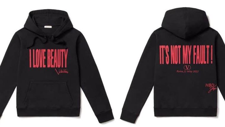 Ένα hoodie για τα 90 χρόνια Valentino