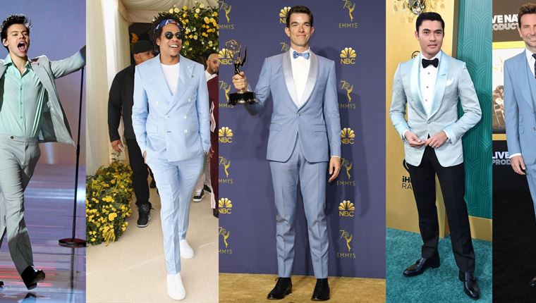 To παστέλ κοστούμι φέρνει την άνοιξη