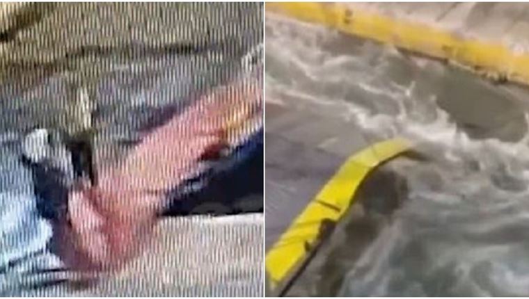 To βίντεο-ντοκουμέντο που δείχνει το πλήρωμα του Blue Horizon να σπρώχνει τον 36χρονο στη θάλασσα