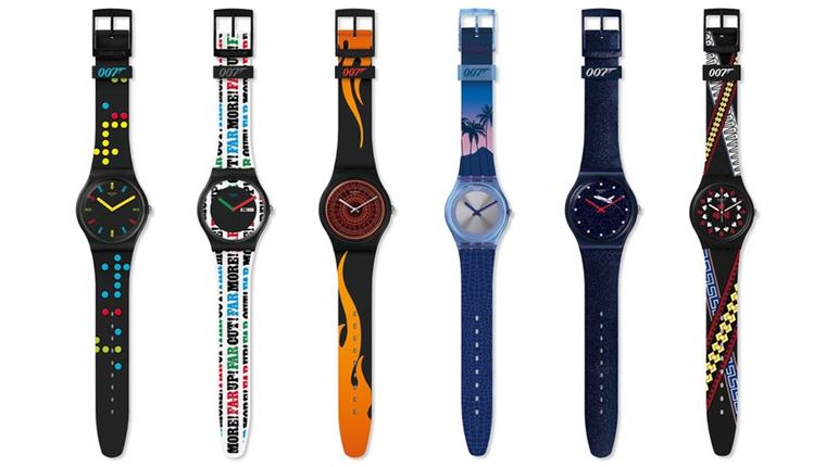 Τα ρολόγια της Swatch για τον James Bond
