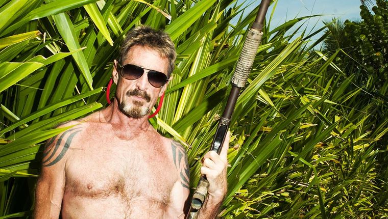 Η εξωφρενική ζωή του μεγιστάνα της πληροφορικής John McAfee