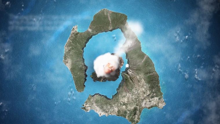 Βίντεο: Οι ηφαιστειακές εκρήξεις που διαμόρφωσαν την Σαντορίνη