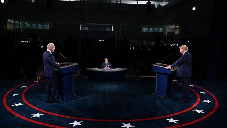 Στο πρώτο debate Donald Trump-Joe Biden νικητής ήταν το χάος