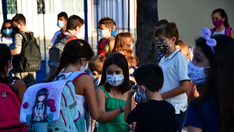 Πρώτο κουδούνι με μέτρα προστασίας από τον κορονοϊό