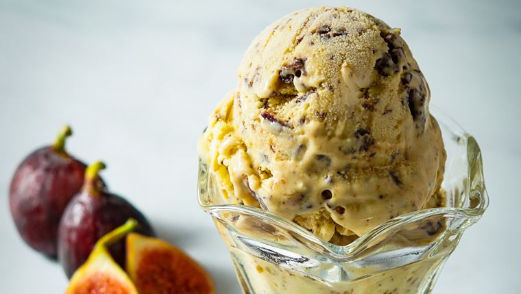 Baileys και σύκα σε παγωτό