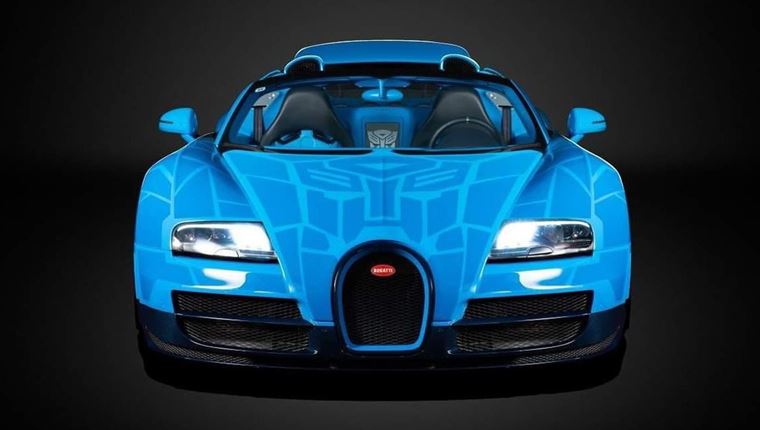 Αυτή η Bugatti Veyron είναι για τους fans των Transformers