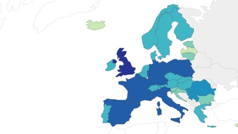 Ο διαδραστικός χάρτης των εμβολιασμών κατά του κορονοϊού στην Ευρώπη