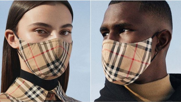 H Burberry λανσάρει μάσκες προστασίας ενάντια στον κορονοϊό
