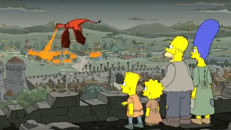 Οι Simpsons είχαν ήδη προβλέψει τη μεταστροφή της Khaleesi στο τελευταίο GoT