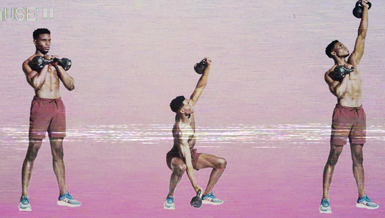 Τα kettlebells αρκούν για να γυμνάσεις μέση, πόδια και δικέφαλους