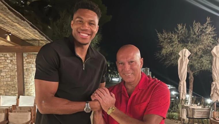 Γιάννης Αντετοκούνμπο &amp; Νίκος Γκάλης: Μία εικόνα, δύο μύθοι