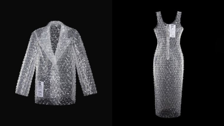 Πλέον μπορείς να αγοράσεις ρούχα από αυτό &quot;το υλικό με τις φούσκες&quot; για να κάνεις αίσθηση στην επόμενη δεξίωση